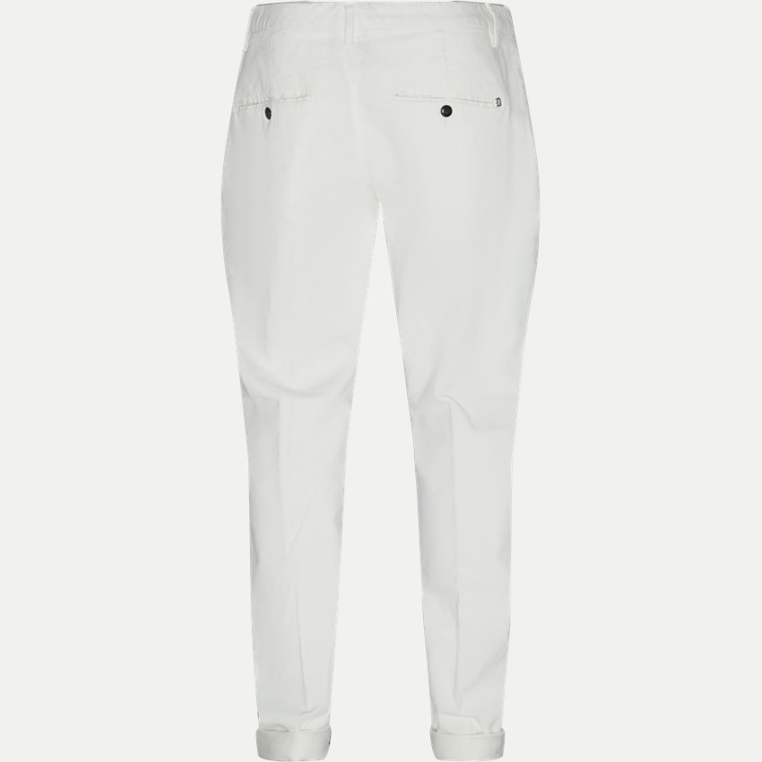 Dondup Trousers UP235 VS0012 PTD OFF WHITE